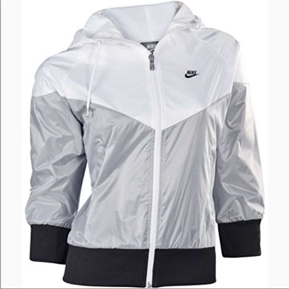 RETRO Nike Cropped Windbreaker - Size Small